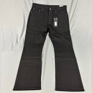 Rag & Bone Jeans Bootcut 34 x 34 Black Cotton Spandex